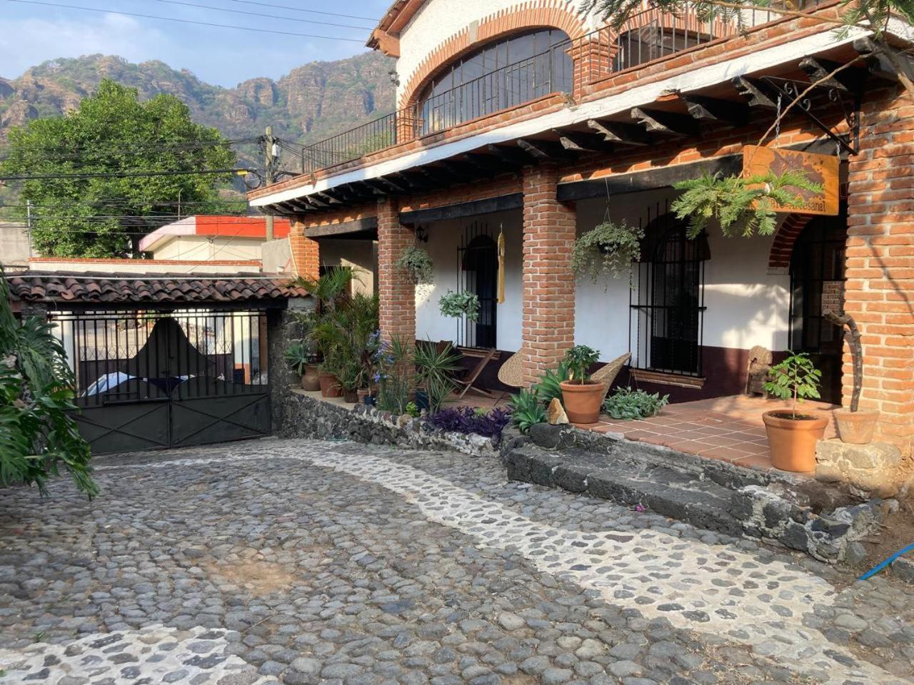 Bed and Breakfast Casa Cafe Arte Tepoztlán Esterno foto